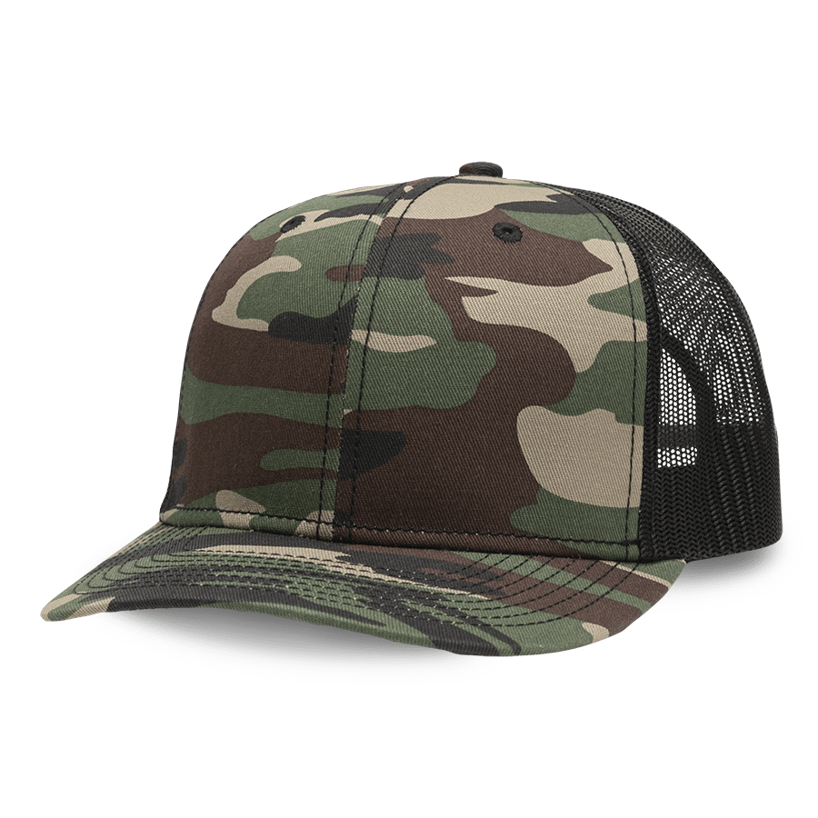 Pro Shape Trucker Hat with Slight Curve Visor