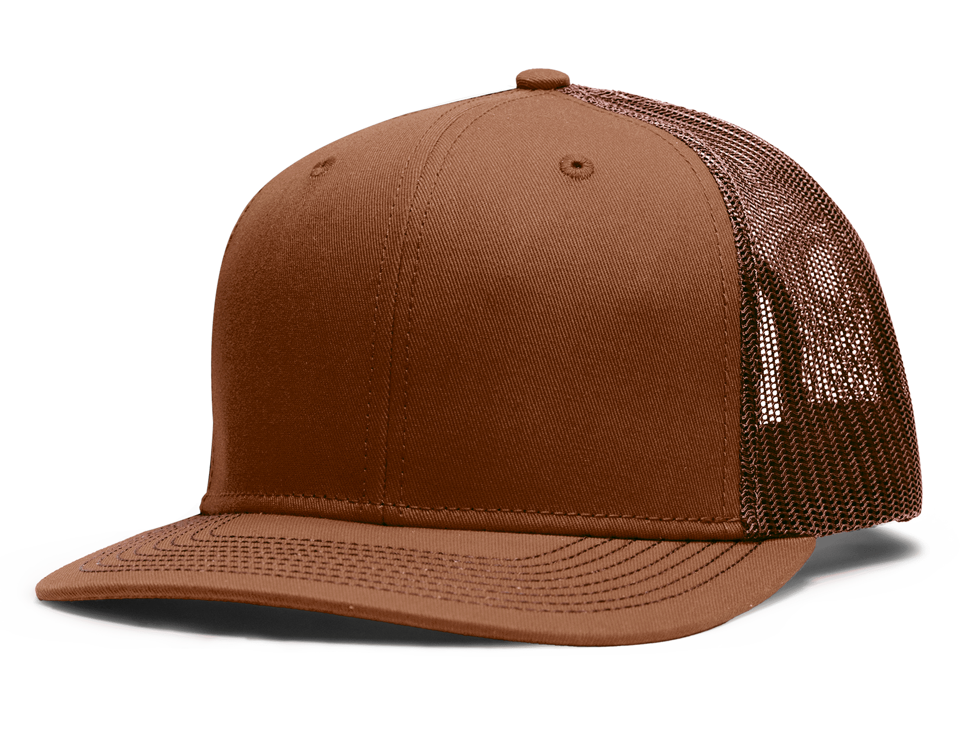Pro Shape Trucker Hat with Slight Curve Visor
